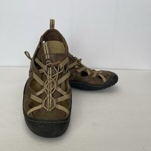 JBU Pisces‎ Brown Vegan Water Ready Sandal Womens 8M Outdoors Hike
